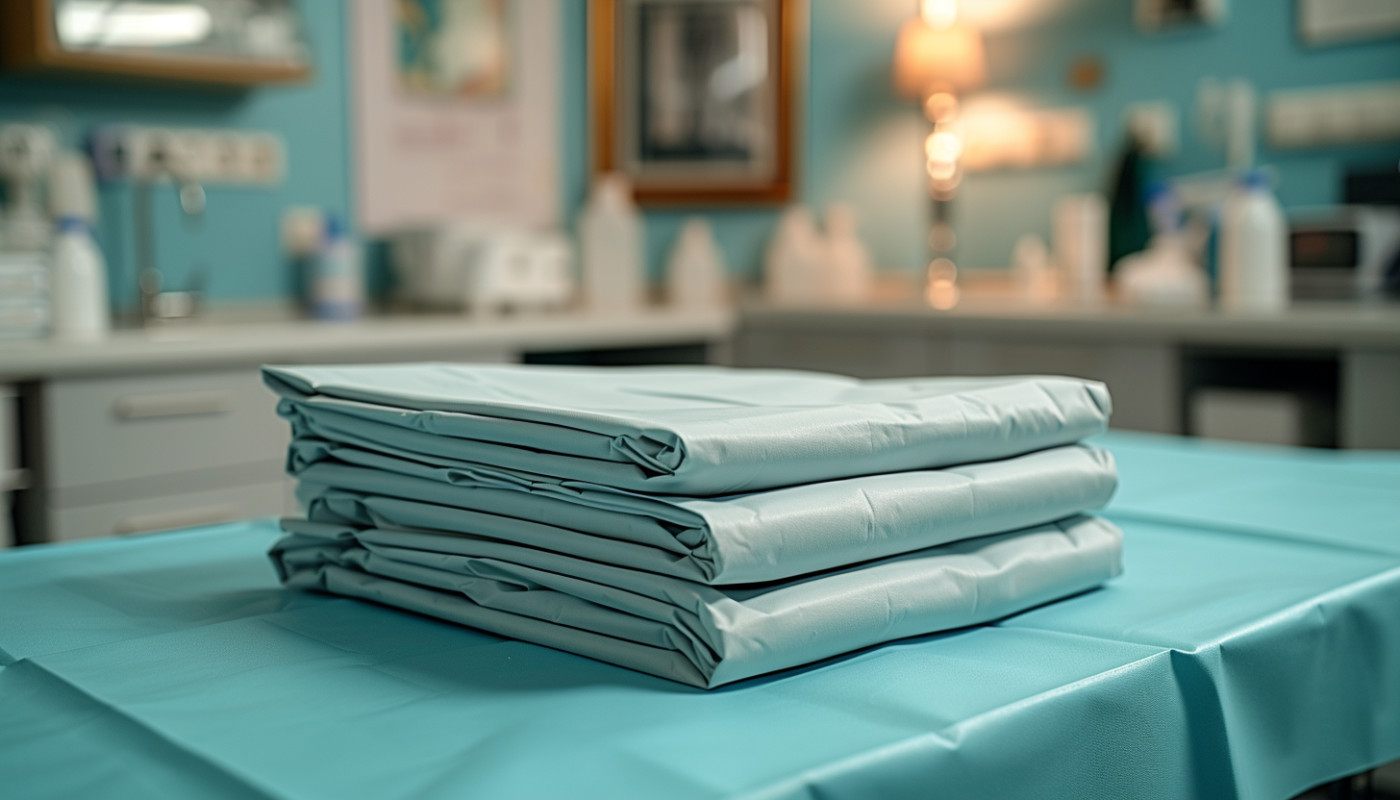Les bienfaits des draps d'examen jetables pour un soin hygiénique optimal